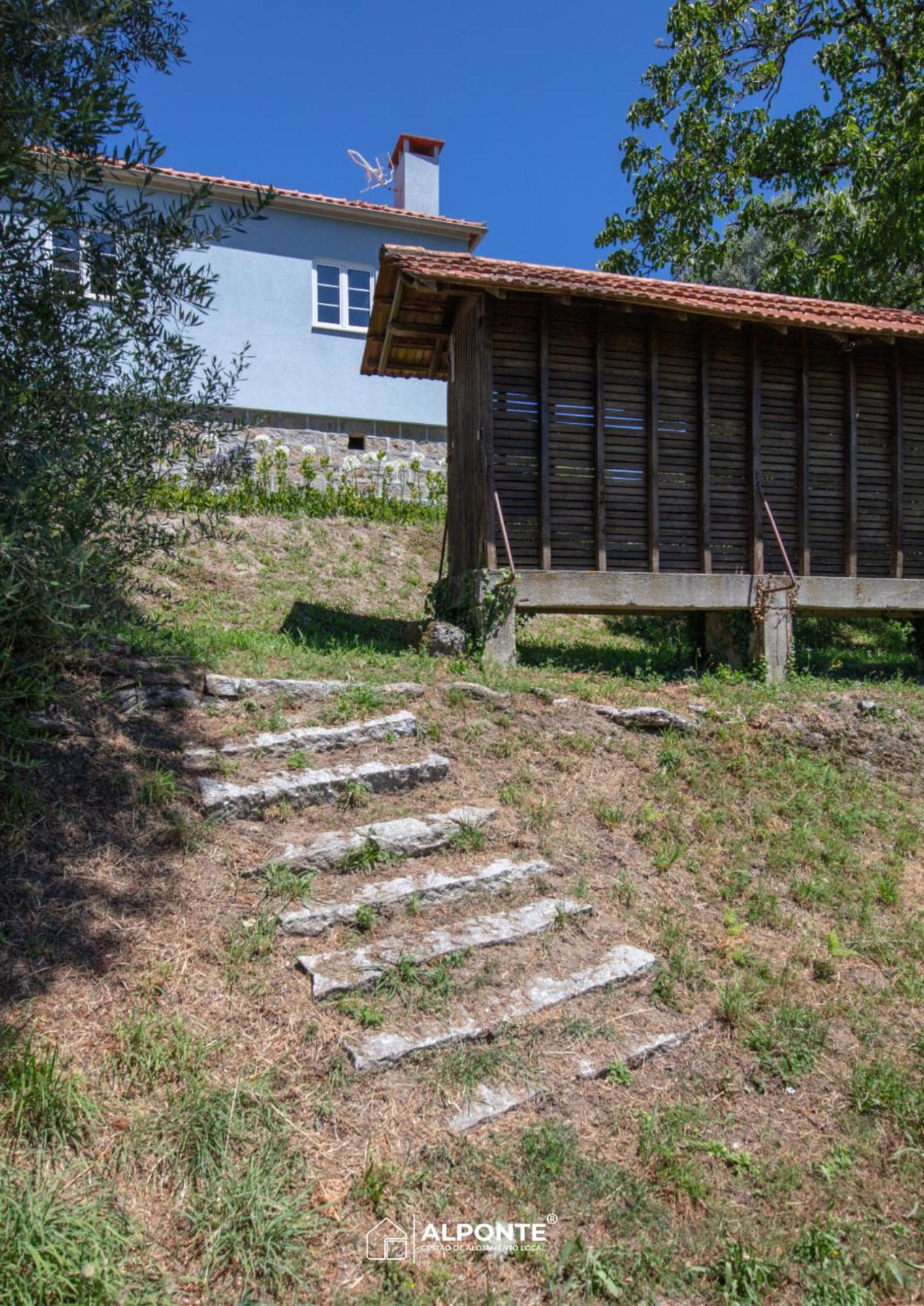 فيلا Quinta Da Costeira - Casa Azul Do Limoal By Alponte اركوس دي فالديفيز المظهر الخارجي الصورة