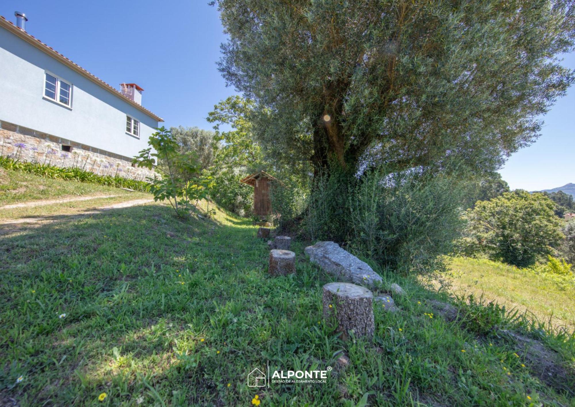 فيلا Quinta Da Costeira - Casa Azul Do Limoal By Alponte اركوس دي فالديفيز المظهر الخارجي الصورة