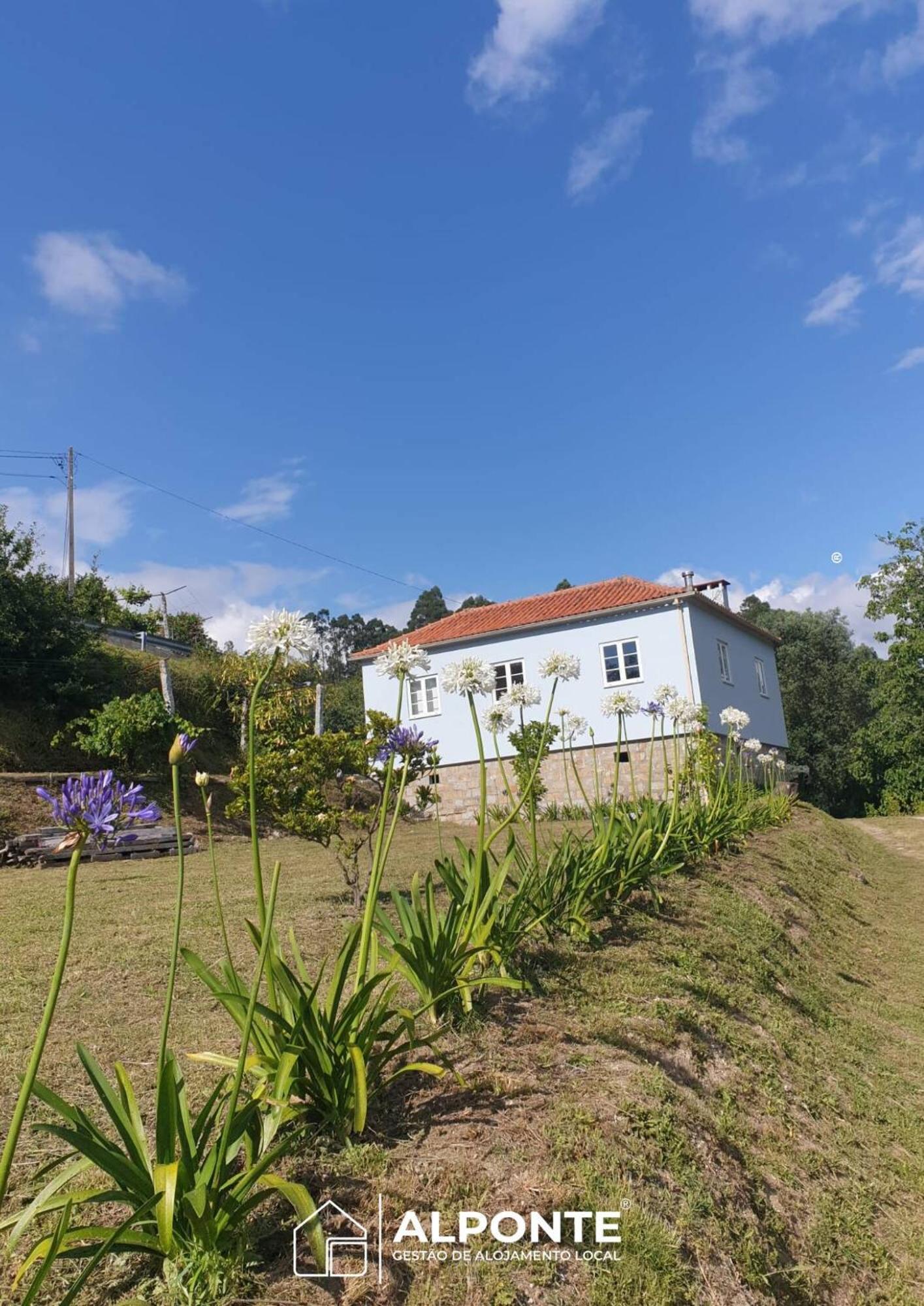 فيلا Quinta Da Costeira - Casa Azul Do Limoal By Alponte اركوس دي فالديفيز المظهر الخارجي الصورة
